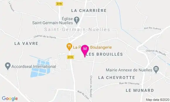 Localisation Dr Anais Jomard Jacquemot
