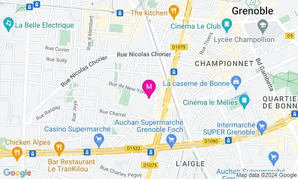 Localisation Dr Bénédicte Fachaux