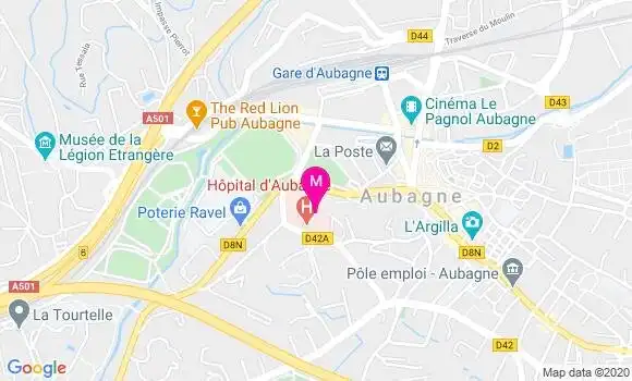 Localisation Dr Loic Cabon