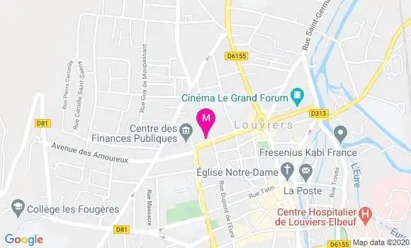 Localisation Dr Stephane Vodopijak