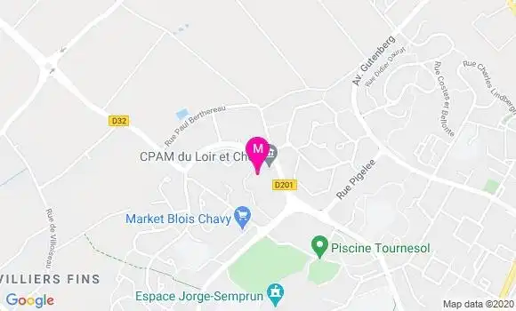 Localisation Dr Isabelle Delaleux