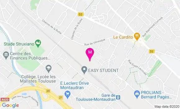 Localisation Dr Anne Boyer Douheret
