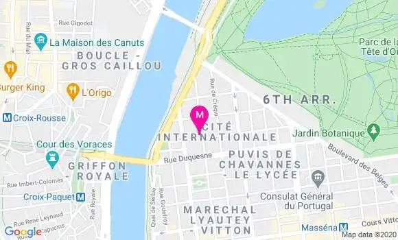 Localisation Dr Martin Teboul
