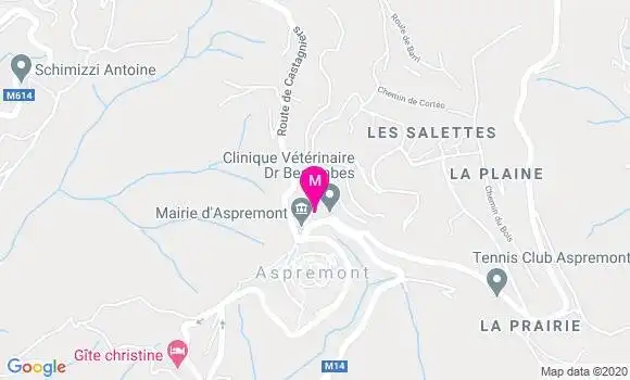 Localisation Dr Michel Pantaleo