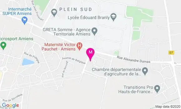 Localisation Dr Nicolas Benoit