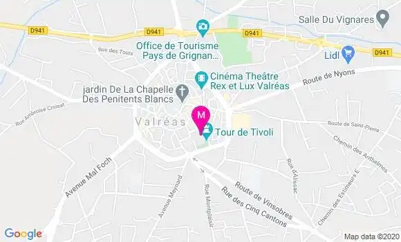 Localisation Dr Nicolas Cabrol