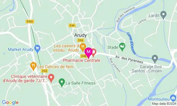 Localisation Dr Antoine Berneau