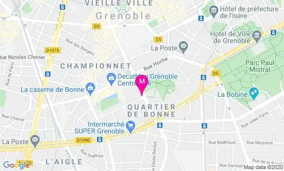 Localisation Dr Anne Orthlieb