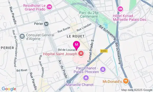 Localisation Dr Thomas Robert