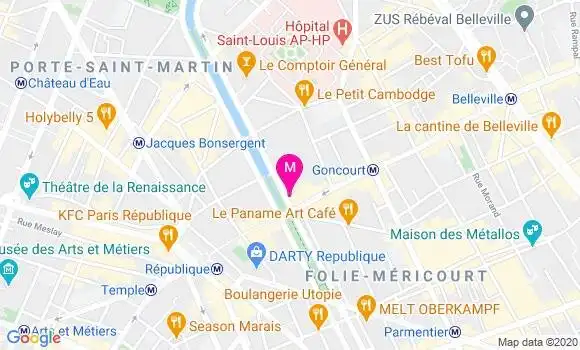 Localisation Dr Delphine Anuset