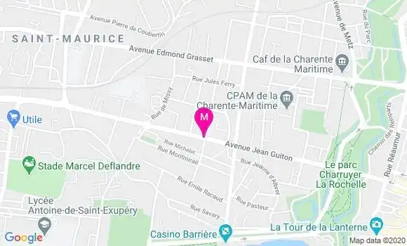 Localisation Dr Gabrielle Guignet