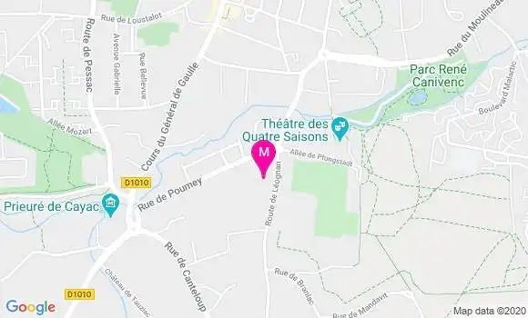 Localisation Dr Margaux Gibert