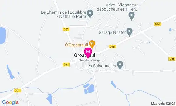 Localisation Dr Jonathan Bruaux