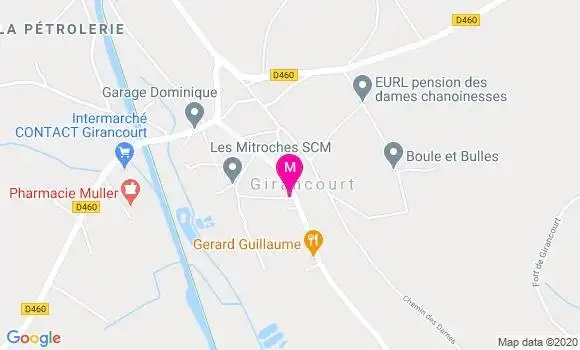 Localisation Dr Vincent Fabre