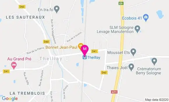 Localisation Dr Christelle Migaud