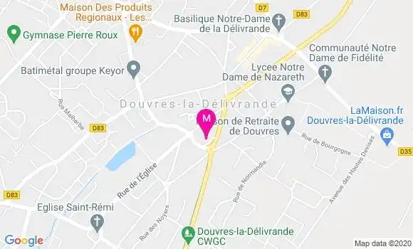 Localisation Dr Thomas Feillet