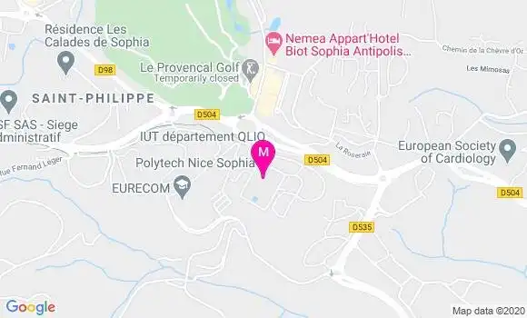 Localisation Dr Pascal Longlade
