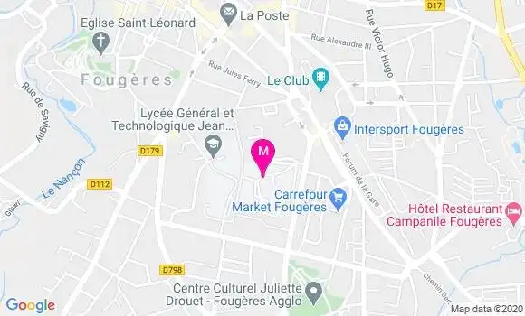 Localisation Dr Pascale Damade
