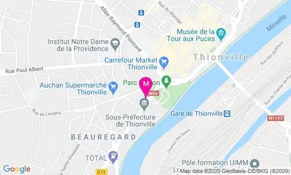Localisation Dr Brahim Hammouche