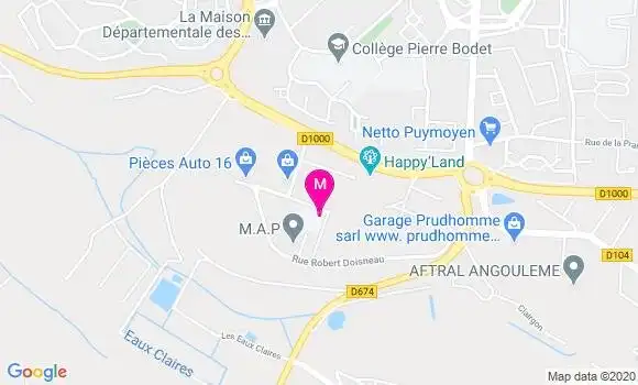 Localisation Dr Marie Jose Rousseau