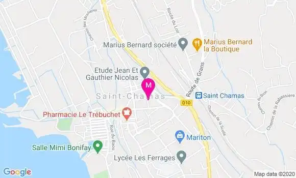 Localisation Dr Florence Pasquier Lafanechere
