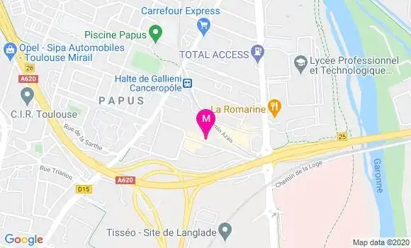 Localisation Dr Marie Claude Laurent