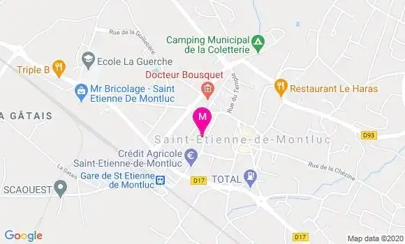 Localisation Dr Catherine Daumas