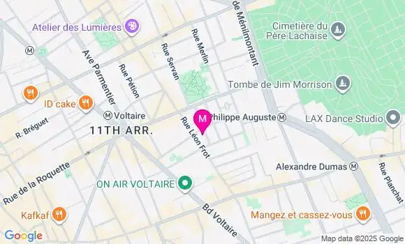 Localisation Dr Camille Rambaud