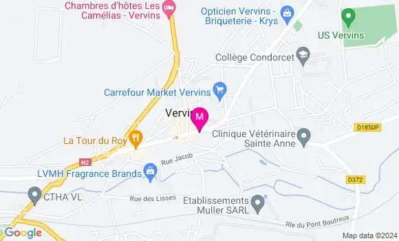 Localisation Dr François Chapelet