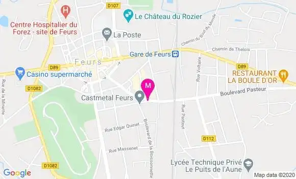Localisation Dr Solenn Bonnet