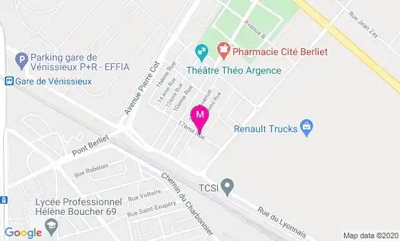 Localisation Dr Marie Gautier