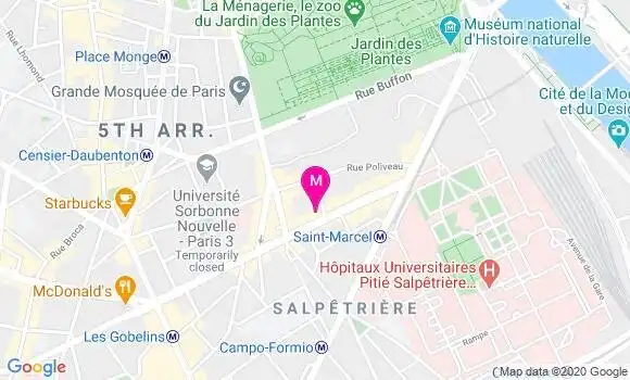 Localisation Dr Sylvie Monnoye
