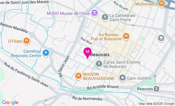 Localisation Dr Marie Adeline Toussaint