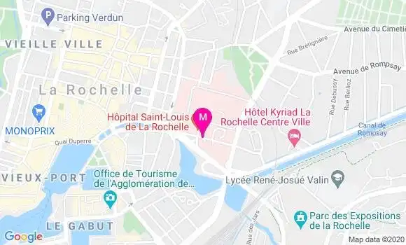 Localisation Dr Melanie Berge Lefranc Guilhen
