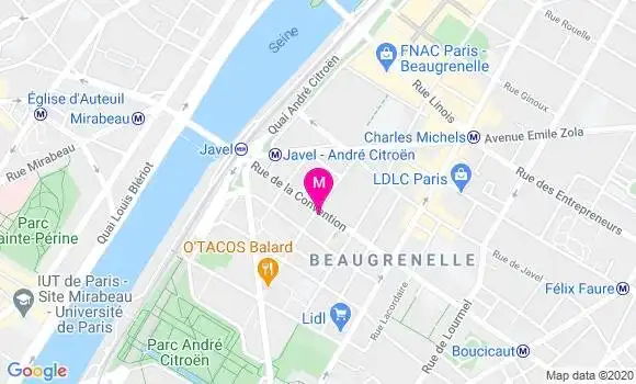 Localisation Dr Bertrand Magnier
