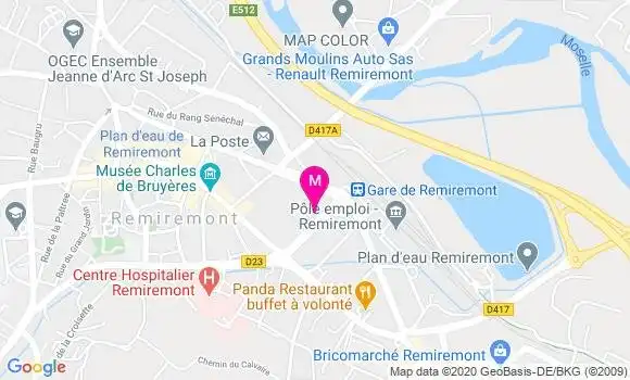 Localisation Dr Benoit Fleurence