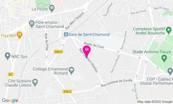 Localisation Dr Michel Roy