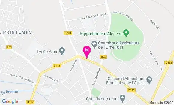 Localisation Dr Estelle Savoye