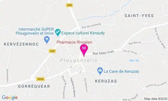 Localisation Dr Sandrine Enjary Lesimple