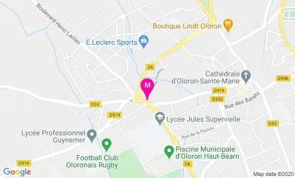 Localisation Dr Pierre Andre Lafaix