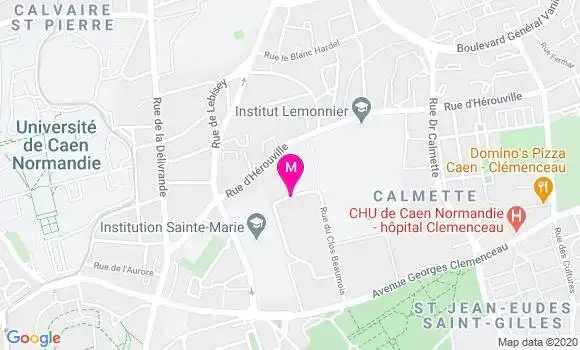 Localisation Dr Samuel De Deyne