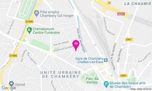 Localisation Dr Gabrielle Cuisset