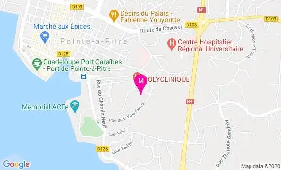 Localisation Dr Frederique Dulorme