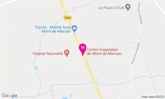 Localisation Dr Pauline Duchaussoy