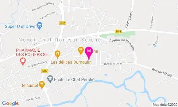 Localisation Dr Nathalie Dantec