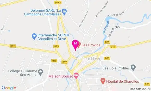 Localisation Dr Guillaume Bally