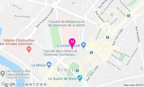 Localisation Dr Lucie Monceau Baroux
