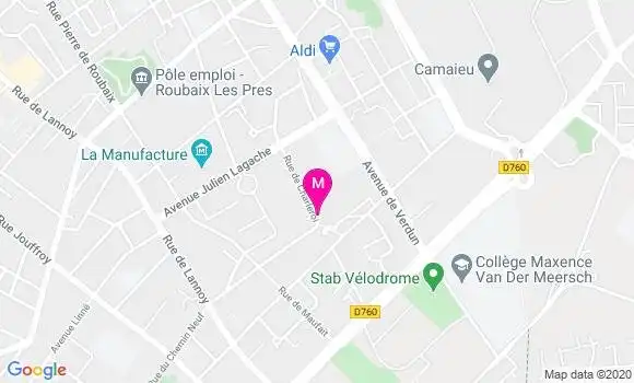 Localisation Dr Aurelie Durand
