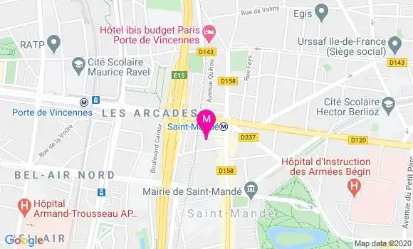 Localisation Dr Frederic Valeri