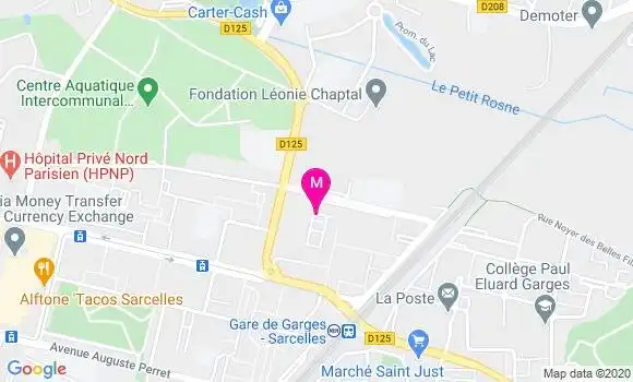 Localisation Dr Alain Penda Kombi